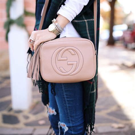 pomegrante gucci disco bag on person|gucci soho disco review.